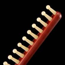 1pc Long Handle Massage Comb, Single Row Wide Tooth Comb, Used For Beauty Styling And Makeup, Can Massage Scalp To Promote Blood Circulation, Keep Scalp Comfortable And Healthy - View 7