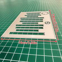 1pc Piano Metal Cutting Die, DIY Scrapbook Decoration Embossing Cutting Template, Greeting Card Making Template, Suitable For Photo Album Card Making, Handmade Card Tool - A - View 4