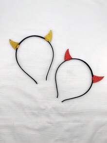 2pcs/Bag Halloween Casual Alloy Hair Claw Clips Suitable For Halloween Wear - Multicolor - View 1