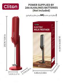 CLITON 90 External Adjust Electric Coffee Grinder, Coffee Corner Companion, Suitable For Dining Table Use, 2 Options: Grinder Only / Grinder & Milk Frother Set (Milk Frother Without Battery), Portable Travel Camping Mill, Elegant Holiday & Christmas Gift - Multicolor - View 12