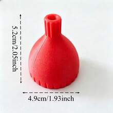 1pc Tubeless Bicycle Wheel Hub Installation Sealant Injector Tool, Easy Glue Applicator, Suitable For Tubeless Tire Maintenance, Compatible With Presta And Schrader Valve Versions, Simple Tire Repair And Inflation Tool, Cycling Accessory - Multicolor - View 2