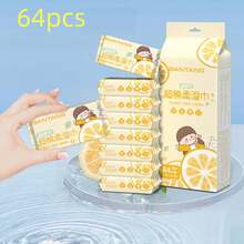 1 Pack 10/20/50pcs Portable Wet Wipes, Cleaning Wipes, Individually Wrapped, Small Pack Wipes, Suitable For Camping, Travel And Item Cleaning (For Cleaning Items, Not For Body Cleaning) - Multicolor - View 3