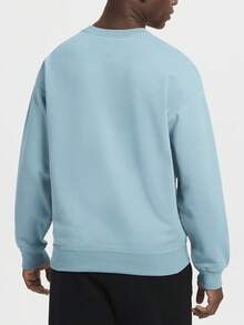 Nike Authentic Solo Swoosh Men's Loose Casual Warm Sweatshirt DX1361-464 - DX1361-464 - View 2