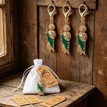30pcs St. Jude Religious Gift Party Keychain Set, St. Jude Pendant Decorative Keychains, Baptism Party Decoration Keychains & Halloween - Multicolor - View 6