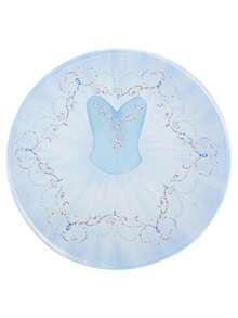 1 Piece Hand-Drawn Skirt Ballet Mouse Pad, Round Edged Mouse Mat, Ballet Themed Gift - View 8