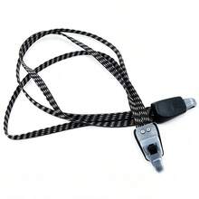 1PC 65CM Bicycle Resistance Band, 3-In-1 Elastic Bungee Cord With Hooks, Adjustable Elastic Rope Luggage Tie Strap, Suitable For Bicycle Electric Bike Rear Cargo Rack Luggage Rack, Perfect Bicycle Accessory. - Multicolor - View 8