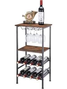 Freestanding Wine Racks & Cabinets - Brown - View 4