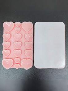 Silicone Heart-Shaped Suction Cup Phone Stand, Wall-Mounted Phone Holder With Single-Sided Adhesive Suction Cup, Suitable For Multiple Phone Models - Multicolor - View 6