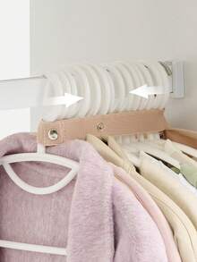 Hanging Clothes Dust-Proof Compression Board, Designed For Down Jackets, Coats And Sweaters, Space-Saving Closet Organizer, Home Essential - Multicolor - View 1