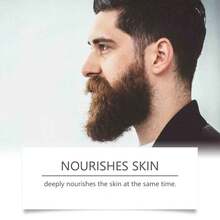 Aceite para el Cuidado de la Barba East Moon para Hombres, Limpieza Suave, Nutritivo, Hidratante y Suavizante, Aceite Esencial para el Cuidado de la Barba - 1 - Ver 4