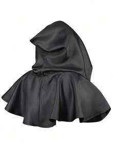 Halloween Cloak Set - Grim Reaper Cloak - Medieval Hooded Cloak - Wizard Headpiece Cloak - Multicolor - View 6