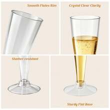 10/20pcs 125ml Cocktail Party Cups, Suitable For Parties, Weddings And Grand Celebrations, Ideal For Parties, Picnics, Birthdays, Valentine's Day, Easter And Weddings - View 7