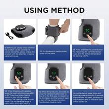 Alat Pijat Pergelangan Kaki Nirkabel dengan Fungsi Pemanas, Bantalan Pijat Kaki Isi Ulang, Meredakan Nyeri, Balutan Pemanas Pergelangan Kaki Portabel, 5 Tingkat Pemanasan & 3 Mode Getaran, Mati Otomatis, Cocok untuk Rumah, Kantor, Perjalanan, Hadiah untuk Dewasa - MultiWarna - View 9