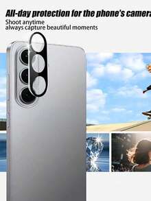 Gorilla Hero 3pcs[Phone Lens Protector]Compatible With Samsung Full Coverage Lens Protector,Compatible With Galaxy Z Flip 8 /Fold 8/Fold 8UItra/S26 UItra/S26 Plus/S26/S /S24FE/S23FE/S21FE/S20FE/A17/A16/A15/Z FOLD 7/Z FOLD 6/Z FOLD4/Z And Other Series. - Black - View 4