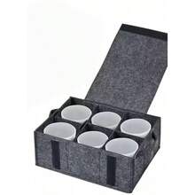 Felt Tableware Storage Bag, Suitable For Camping RV Kitchen, Can Store Plates, Cups, Handbags, Ceramic Products, Etc. - Multicolor - View 11