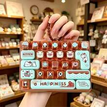 1 buah Mainan Gelisah Needohs, Keyboard Pereda Stres, Desain Poros Mekanik, Mainan Ujung Jari Berwarna-warni, Efektif Meredakan Stres, Penampilan Menarik, Warna dan Desain 26 Tombol, Mainan Sensorik, Gadget Keyboard, Aksesori Kecil, Pilihan Sempurna untuk Hadiah Pesta, Kado dan Hadiah untuk Teman. (Dipilih Secara Acak) - MultiWarna - View 5