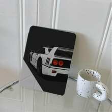 1pc Vintage Racing Print Tablet Protective Case 3+Y Fold Multi-Angle Magnetic Stand Tablet Cover With Pen Slot And Auto Sleep/Wake Function, Compatible With IPad PRO/AIR, Pad 5/6/21, Pad, MatePad, Honor Pad - Multicolor - View 9