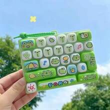 Buku Harian Hewan Kartun Kelinci Stroberi Gantungan Kunci Keyboard 26 Tombol Penghilang Stres Mainan Siswa Dekorasi Buku - Berbagai warna - gaya acak 1 buah - View 6