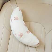 Cute Sweet Style Neck & Shoulder & Chin Support Neck Pillow, Sleep-Aid Car Seatbelt Travel Pillow, Suitable For Road Trips, Highway Driving, Daily Commuting, All-Season Use, Car Interior Rest Accessory - Multiple Styles - View 16