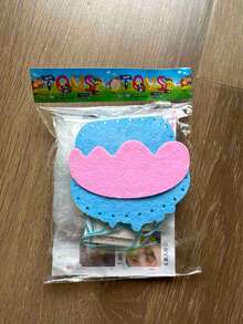 Best-Selling 6 Sets Dessert Shaped Handmade DIY Sewing Hanging Decor, Creative Handmade Keychain, Fabric Backpack Charm Material Kit, Dessert Shaped Sewing Handmade DIY Hanging Decor, Felt Material Non-Woven Fabric, Multiple Styles Available, Needle And Thread And Hanging Chain Color Randomly Sent - Multicolor - View 11