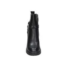 REFRESH | Women's Refresh Heeled Boots – Stylish Black Boots With Buckle Detail – Side Zipper Boots – High Heel With Platform – Model 176062 - 黑色 - 查看 3