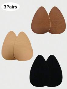 Plus Size 3/2/1 Pair Large Special Lift Latex Tape, Designed For Women With Large Breasts, Strapless Bra, Suitable For B-E Cup - Multicolor - View 2