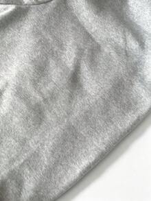 2026 & Athleisure Pants | Women's Grey Wide-Leg Sweatpants | Drawstring Waist With Side Pockets - Grey - View 12
