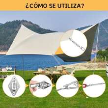 Shade Sail Hardware - Multicolor - View 6