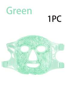 1/2PCS Ice Gel Face Mask,Reusable Cooling Gel Bead Face Mask With Adjustable Strap,Cold Compress Mask,Chilled Facial Mask,Face & Eye Cooling Mask,Cooling Eye Mask,Cold Gel Face Mask,Skincare,Puffy Face Care,Home Spa,Travel,Relaxation,Daily Use - Bead-infused Facial Mask - View 13