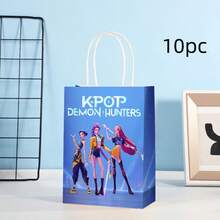 Kpop Demon Hunter New Demon Hunter Girl Group Tote Bag Gift Bag Holiday Party Gift Bag Birthday Gift Wrapping Paper Bag - One Size Fits All - View 13