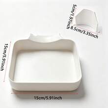 Universal Washing Machine Water Tray And Drainage Guide Plate, Front-Load Washing Machine Anti-Overflow Tray, Washing Machine Outlet Leak-Proof Water Collection Box, Effectively Prevents Laundry Room Floor Leaks, Practical Home Bathroom Accessory - Multicolor - View 3