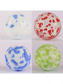 20pcs/60pcs Colorful Glass Marbles, Rolling Ball Game Marbles, Independent Game Toys And Stress Relief Toys, Fish Tank Vase Decoration (Random Color Style) - Multicolor - View 8