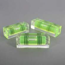 Square Level, Woodworking Level, Micro Bubble Level, Clear Measuring Tool, DIY Home Use, Mini Acrylic Level Ruler - Square - View 8