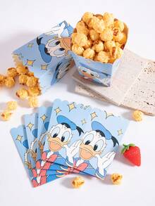 6pcs/12pcs/24pcs Cartoon Theme Party Candy Boxes, Theme Party Gift Boxes, Candy And Cookie Boxes, Party Gift Bags, Party Gift Boxes, Suitable For Birthday Party, Candy And Popcorn Box Decoration, Applicable For Back To School Party, Holiday Essential Party Supplies - Multicolor - View 4