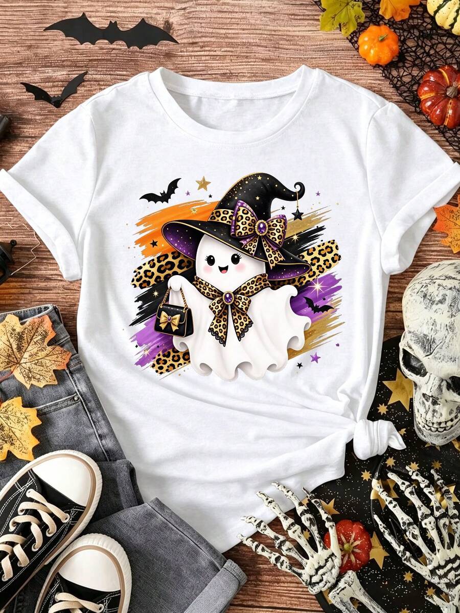 Women T-Shirts - 白色 - 查看 1