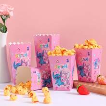 6pcs/12pcs/24pcs Anime Cartoon Theme Party Candy Boxes, Suitable For Halloween Party Decoration, Theme Party Gift Boxes, Candy And Cookie Boxes, Party Gift Bags, Party Gift Boxes, Suitable For Birthday Party, Candy And Popcorn Boxes Decoration, Suitable For Back To School Party, Holiday Essential Party Supplies - Multicolor - View 2