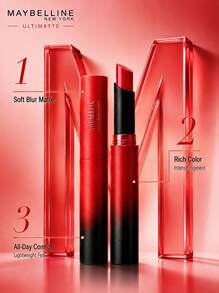 Maybelline Matte Slim Lipstick #899 1.7g, tekstur cokelat, hasil akhir matte, tidak membuat bibir kering, ringan dan lembut, membuat bibir tampak lebih penuh, sempurna untuk pemotretan sehari-hari. - Lipstik Matte Slim Maybelline 899 - View 9