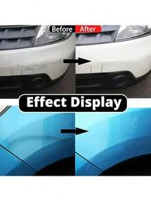 Car Metal Paint Scratch Repair Paste, Deep Scratch Scratch Repair Restoration Paste, Suitable For Various Car Paint Colors, Scratch Repair Wax, Car Parts, Comes With A Free Car Cleaning Sponge - Multicolor - View 4