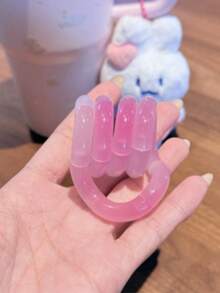 1pc Color-Changing Fingertip Toy, Multi-Color Crystal Electroplated Thinking Training Rope Stress Relief Fidget Toy (Can Be Assembled Into Multiple Shapes, Random Packaging Box Color, Changes Color With Temperature) - Multicolor - View 7