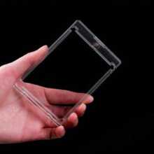 10pcs/6pcs/1pc Magnetic Card Holder, 35lb Hard Card Holder, Suitable For Trading Card Games, Standard Cards, Sports Cards And Baseball Cards - Clear - View 5