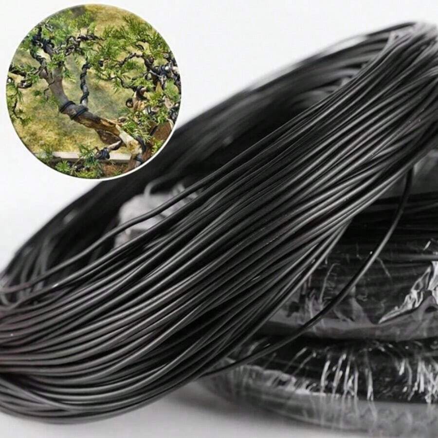 Bonsai Aluminum Wire Plant Support Rack Anodized Aluminum Bonsai Training Wire For Plant Shaping Gardening Accessories 1/1.5/2/2.5/3/Mm - A - View 1