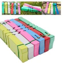 100pcs Waterproof Plastic Plant Labels Hanging Plant Tags Gardening Plant Marker Labels Tools For Flower Pots And Planters - A - View 9