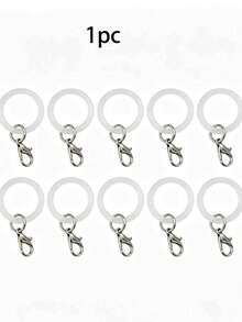 1/10/20pcs Keychain Pendant, Bag Charm Key Decoration, Adult Party Favor Bridesmaid Gift, Suitable For Straw Bag, Backpack, Handbag And Earphone Case Decoration - Multicolor - View 10