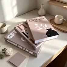 Minimalist Fresh Faux Book Inspirational Healing Decorative Books For Living Room Bedroom Desktop Display, Suitable For Club Villa Clothing Store Homestay Soft Decor, 2/3pcs - Decor Book - View 8