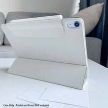 磁吸保護殼，適用於 iPad Pro 13 2025 M5、iPad Air 11 2026 (M4)、iPad A16 11代/10代、iPad Mini 7、iPad Mini 6 2024 2022 M2、iPad Pro 12.9 4代/5代/6代 - 米色 - 查看 5
