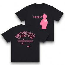 Women T-Shirts - 黑色-2 - 查看 9
