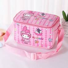 Christmas Halloween SANRIO Tote Bag Crossbody Lunch Box Bag Insulated Cartoon Lunch Bag Bento Bag Crossbody Lunch Box Bag [Random Pattern] - View 3