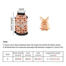 Halloween Pet Costume, Funny Pumpkin Bat Ghost Print Lace Trim Pet Vest, Holiday Party Outfit, Suitable For Small Dogs, Cats, Teddy, Bichon - Multicolor - View 17