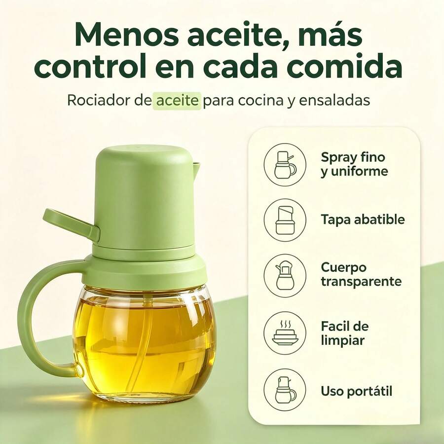 Tapa abatible con boquilla, evita derrames y mantiene la cocina limpia - Aleatorio - Ver 1