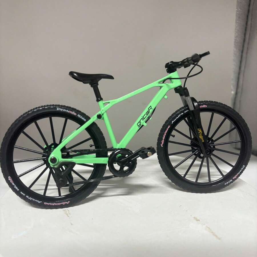 1:8 Scale Mountain Bike Toy DS Die-Cast Mini Finger Bicycle Model Desktop Decoration DH Alloy Bicycle Cake Decoration Craft Action Figure Toy - Multicolor - View 1